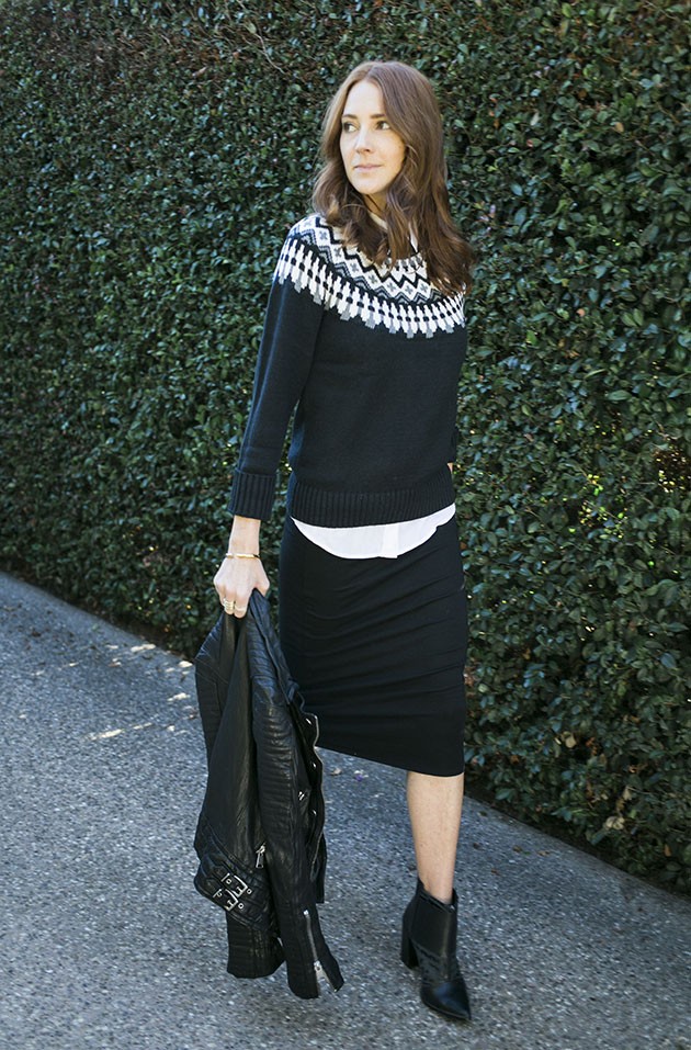 old navy fair isle sweater