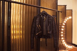 Leather Jacket Just One Eye