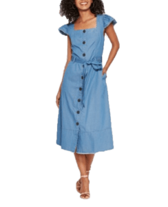 denim dress target